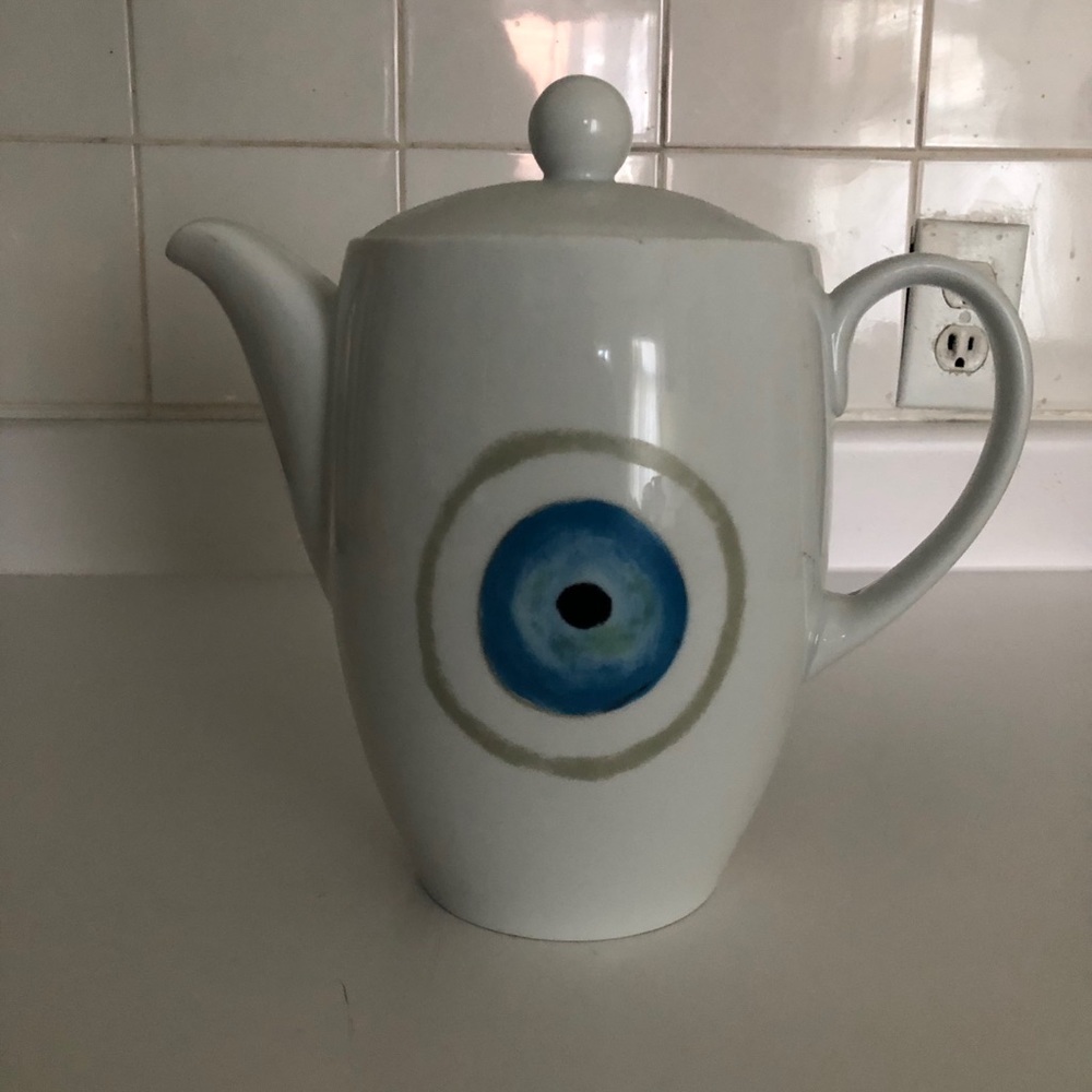 Evil Eye Protection Tea pot